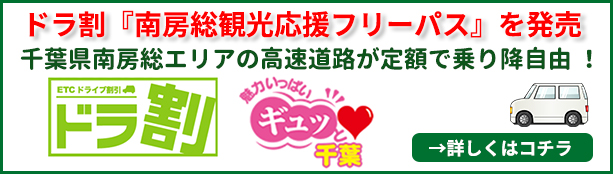 ドラ割『南房総観光応援フリーパス』を発売