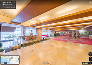 360度パノラマビューで仮想ツアー