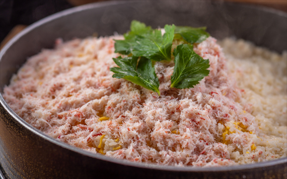 蟹釜飯 イメージ