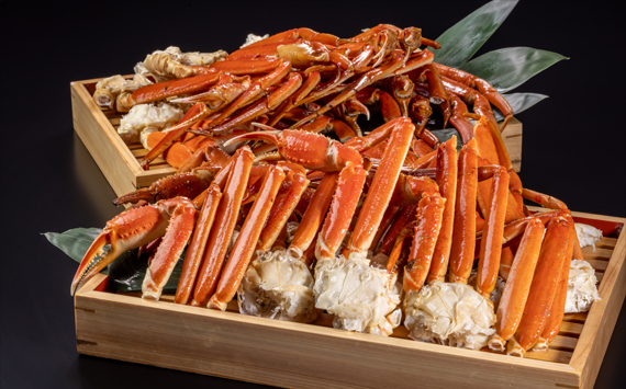 ズワイガニ食べ放題! イメージ