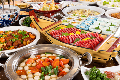 出来立ての味が食べ放題