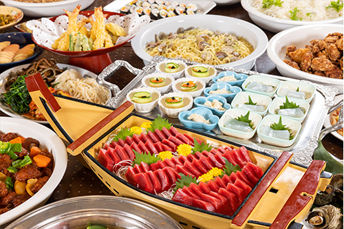 出来立ての味が食べ放題