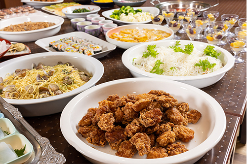出来立ての味が食べ放題