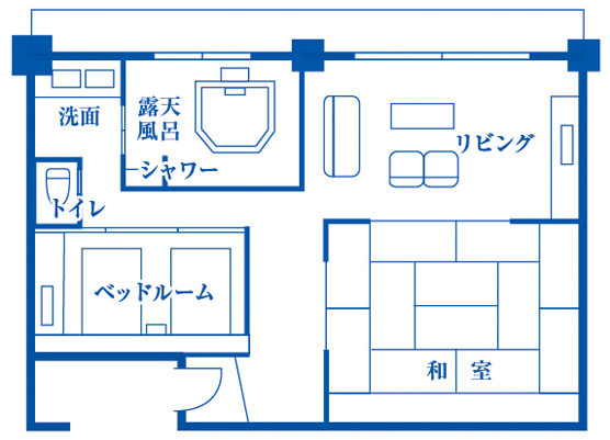 かわせみ 間取り図