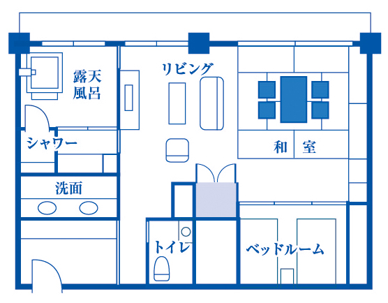けいりゅう 間取り図