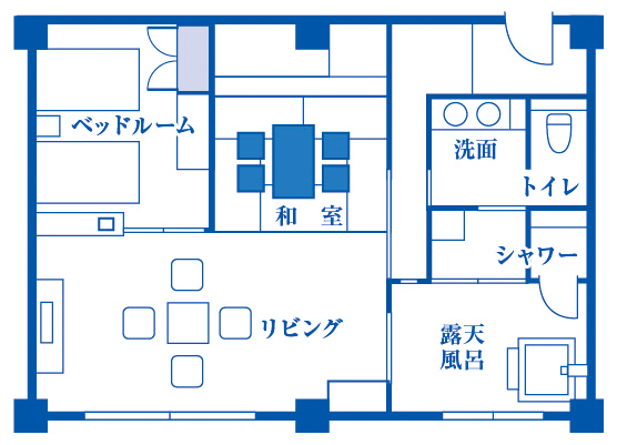 こもれび 間取り図