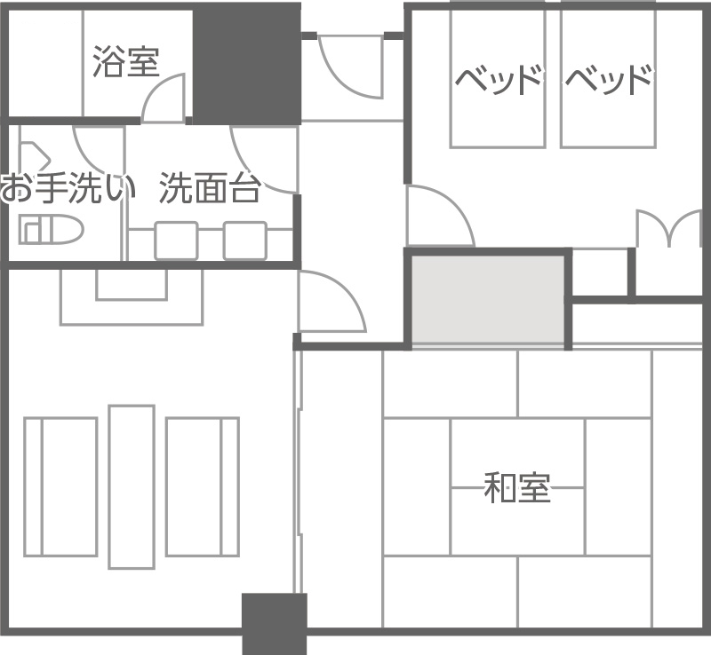 特別室 間取り図
