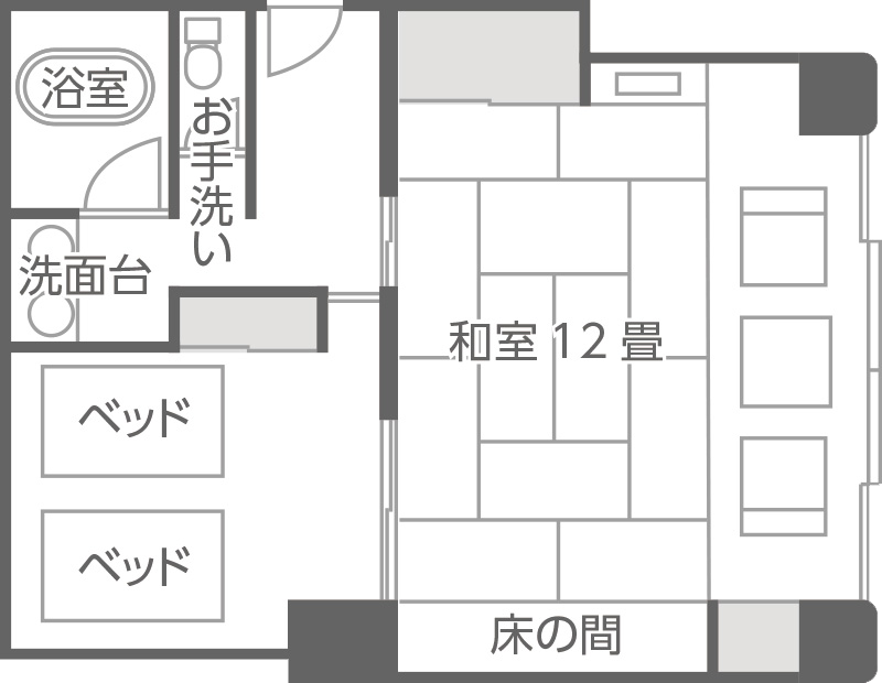 特別室 間取り図
