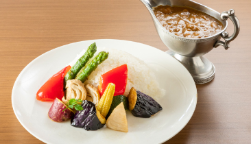 地元食材を使ったメニューも充実