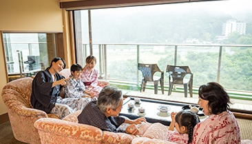 露天風呂付客室
