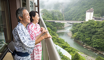 露天風呂付客室