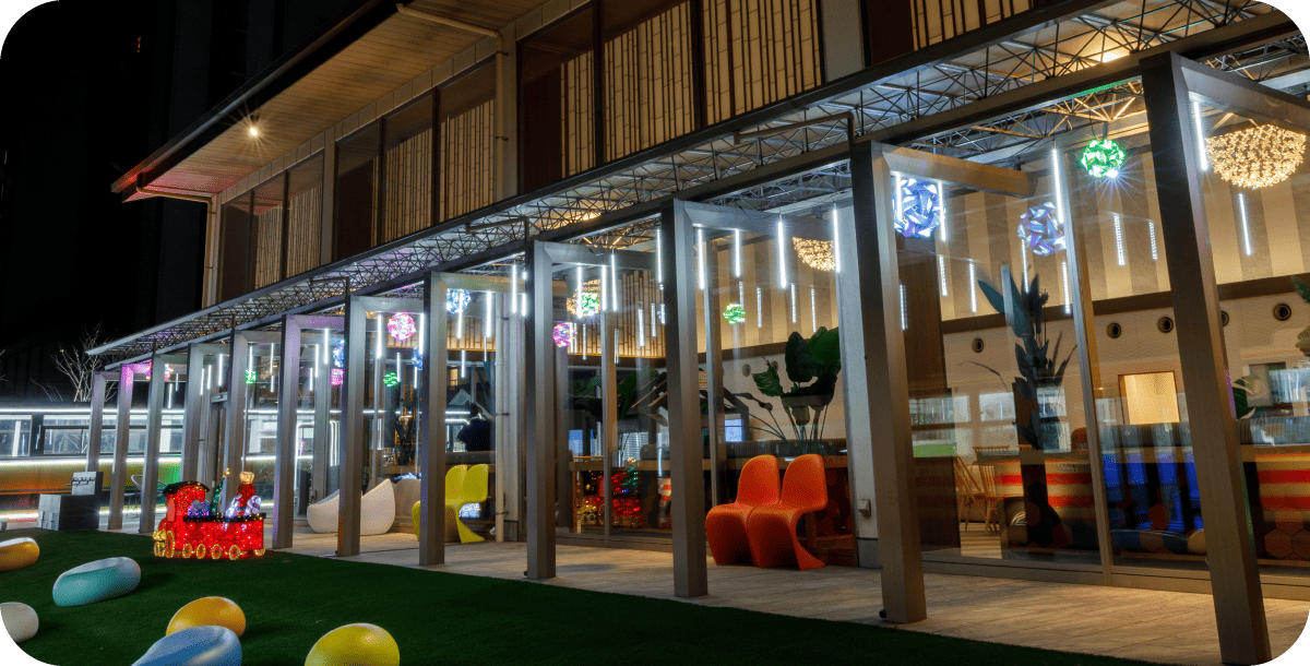 龍宮亭　イルミネーション