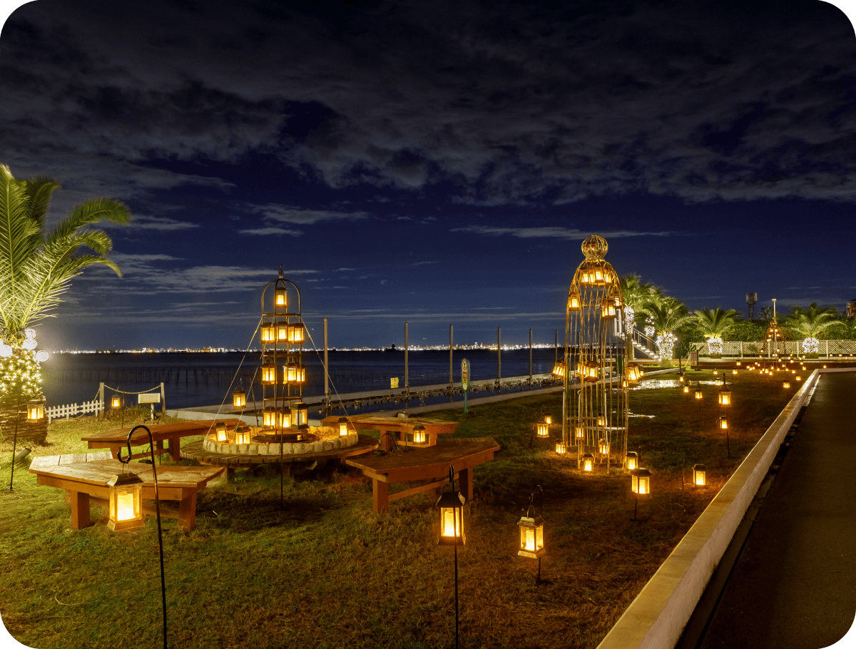 富士見亭　イルミネーション